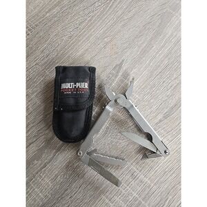 Vintage GERBER Plier Multi-tool with Sheath 5142721- 5212844 Excellent Condition